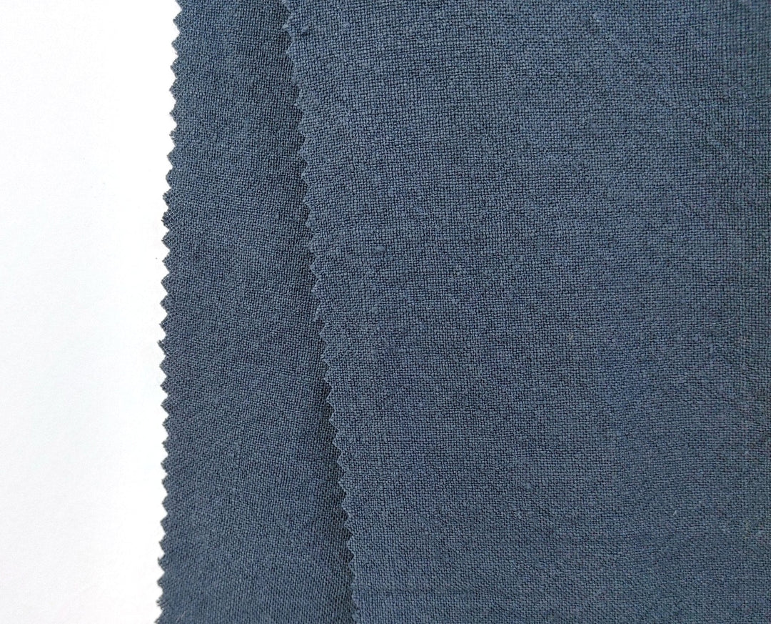 Premium 100% Linen Fabric - 9S High Twisted Yarn for Luxurious Textiles and Crafting Excellence 6772 6481 6480 - The Linen Lab - Blue