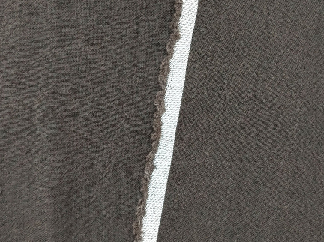 Premium 100% Linen Fabric - 9S High Twisted Yarn for Luxurious Textiles and Crafting Excellence 6772 6481 6480 - The Linen Lab - Brown