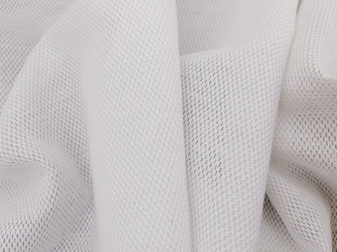 Rhombus Linen Cotton Fabric V-Shape Heald Medium Weight 4675 4351 - The Linen Lab - Grey